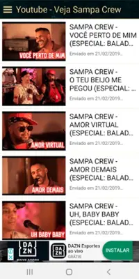 Sampa Crew android App screenshot 2